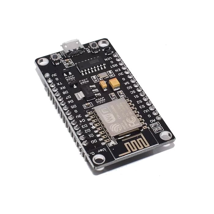 برد توسعه NodeMcu دارای هسته وای فای ESP8266-12E و مبدل CH340 — تصویر ۲