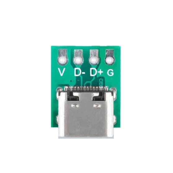 مبدل USB Type C مادگی به DIP مدل 4 پین