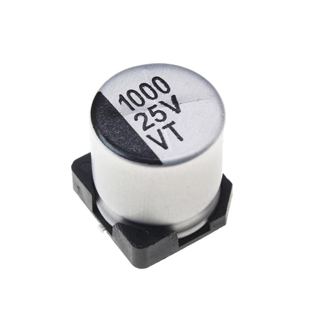خازن الکترولیت SMD ظرفیت 1000uF 25V 12.5×13.5mm