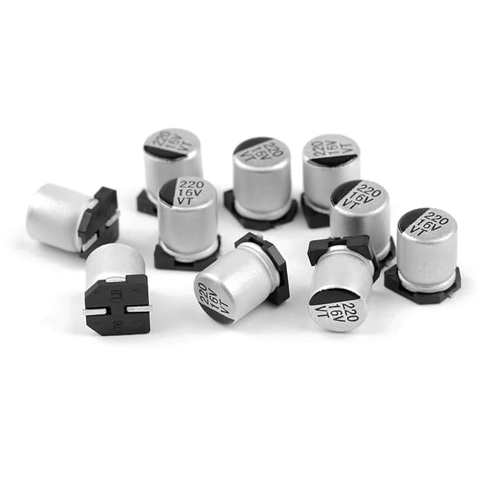 خازن الکترولیت SMD ظرفیت 1000uF 16V 10×10.5mm — تصویر ۲