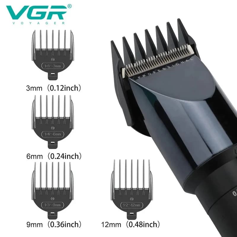 ماشین اصلاح موی سر و صورت وی جی ار مدل V-698 — تصویر ۷