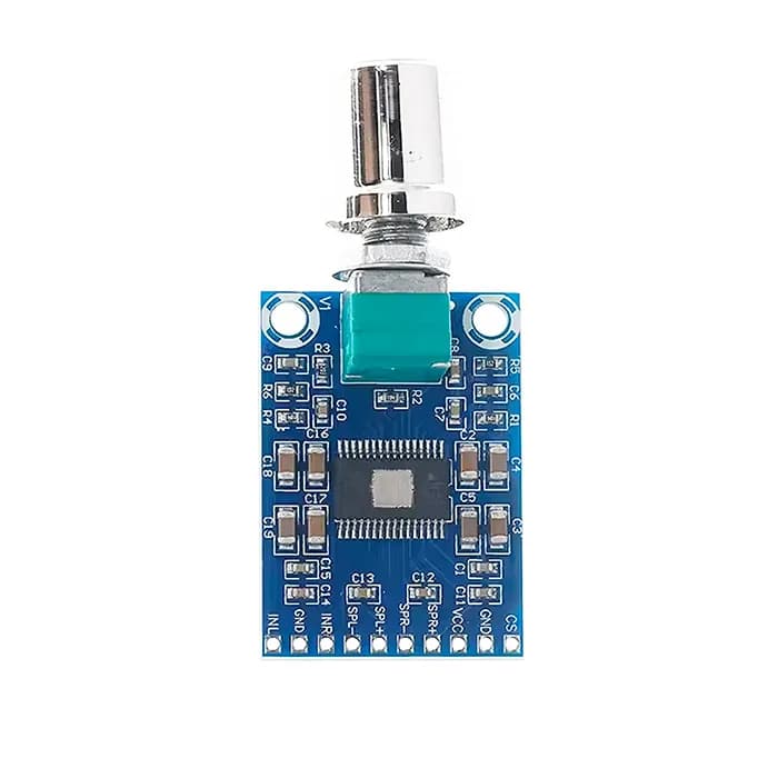ماژول آمپلی فایر کلاس D توان 2×50 وات استریو XH-M562 با چیپ TPA3116D2 ولوم دار