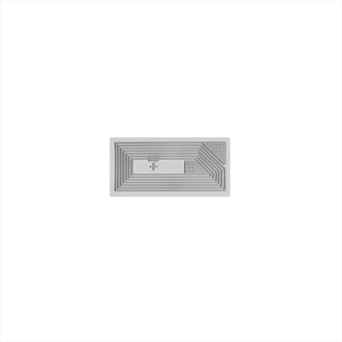 تگ NFC پشت برچسب دار (لیبل) مستطیلی فرکانس 13.56 نسخه مینیاتوری 11x21mm