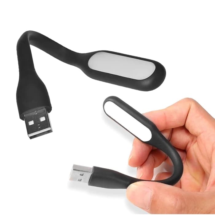 چراغ USB LED انعطاف پذیر رنگ مشکی — تصویر ۵