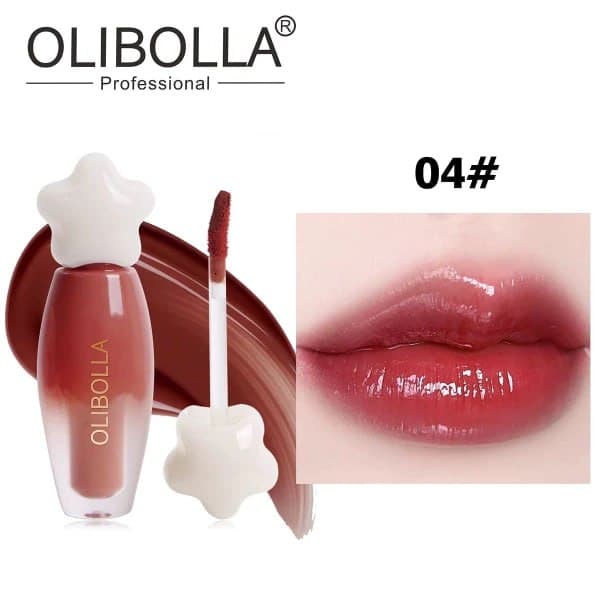 تینت لب خیس ستاره ای اولیبولا olibolla لیپ تینت لیپگلاس خیس — تصویر ۸