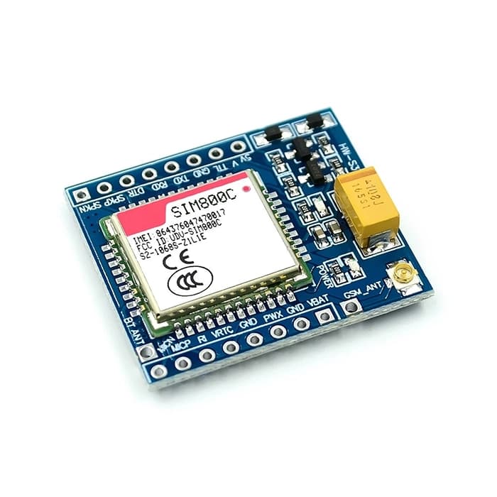برد ماژول مودم GSM/GPRS مدل SIM800C — تصویر ۳