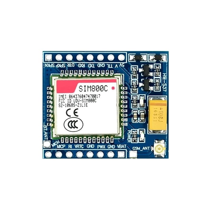برد ماژول مودم GSM/GPRS مدل SIM800C
