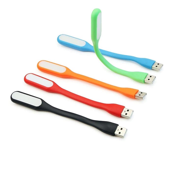 چراغ USB LED انعطاف پذیر رنگ آبی — تصویر ۲