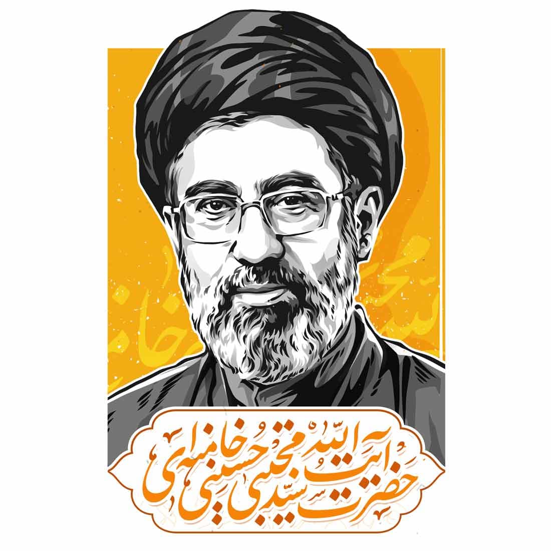 برچسب حرارتی طرح رهبر انقلاب
