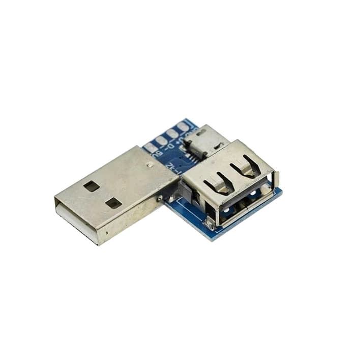 ماژول مبدل USB-A نری مادگی و micro USB به DIP — تصویر ۲
