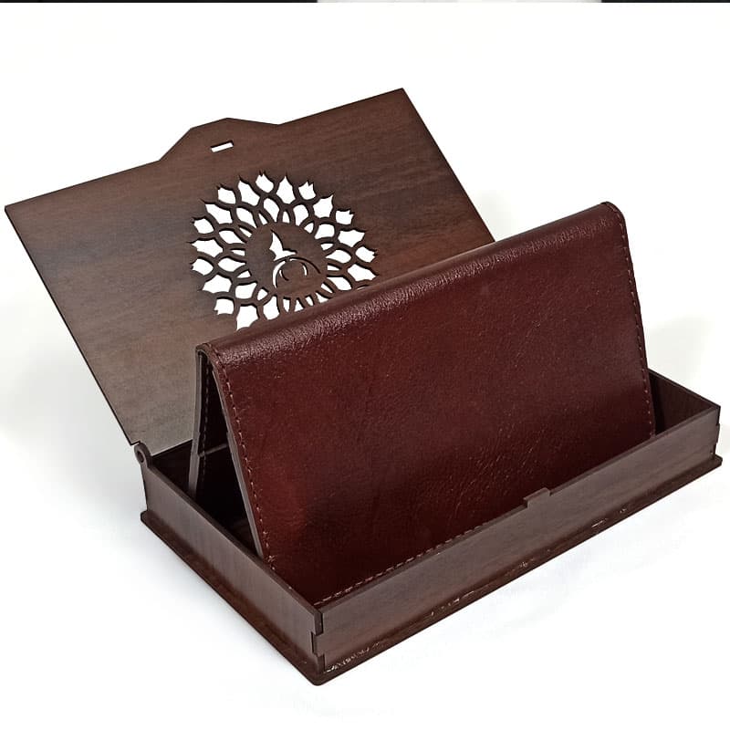 کیف پول مردانه چرم طبیعی مدل 6870 — تصویر ۹