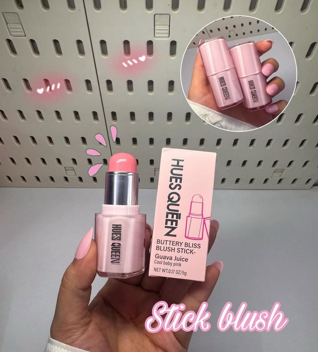 رژگونه کره ای دوپ شیگلم برند hues queen رژگونه استیکی — تصویر ۹