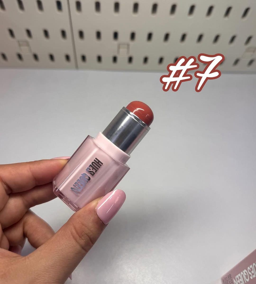 رژگونه کره ای دوپ شیگلم برند hues queen رژگونه استیکی — تصویر ۸