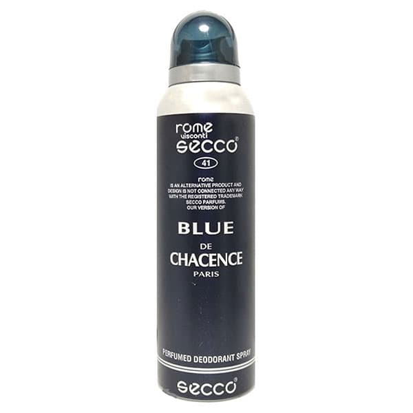 اسپری بدن مردانه مدل BLUE CHANEL شماره 41 اکو 200 میل
