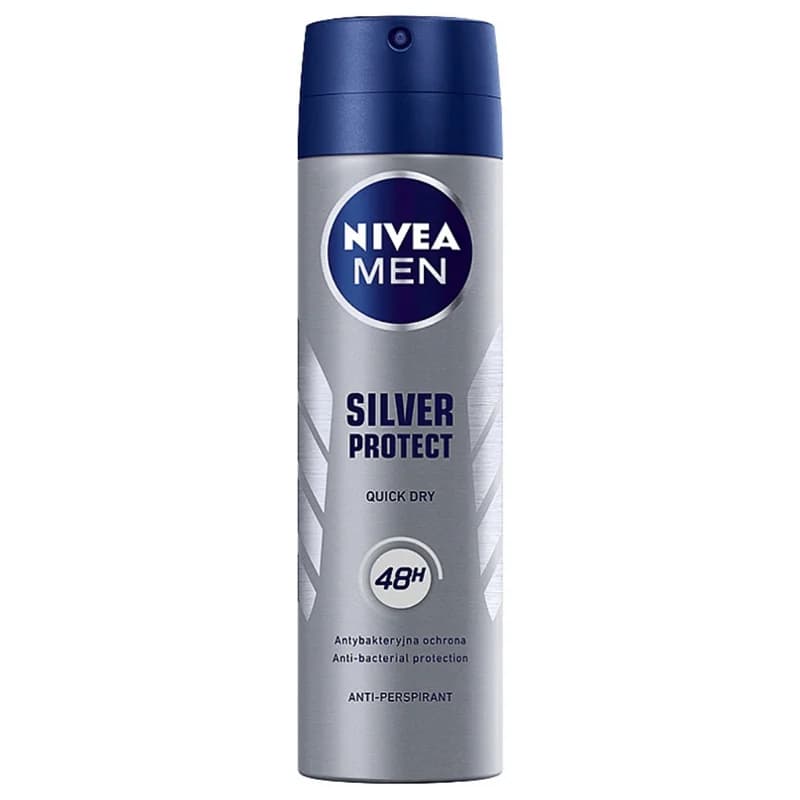 اسپری بدن مردانه نیوآ مدل Silver Protect