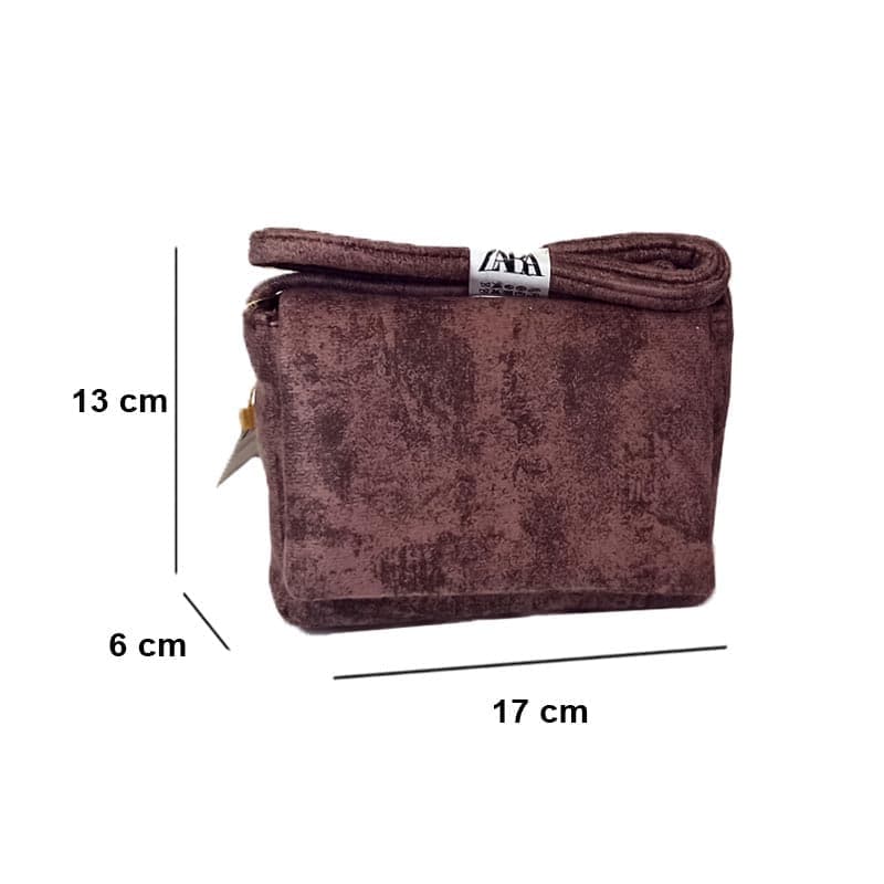کیف پاسپورتی دخترانه زارا پارچه ای — تصویر ۵