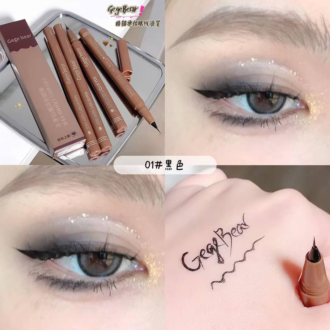 خط چشم سوزنی سوپر نازک gege bear خط چشم نازک — تصویر ۵