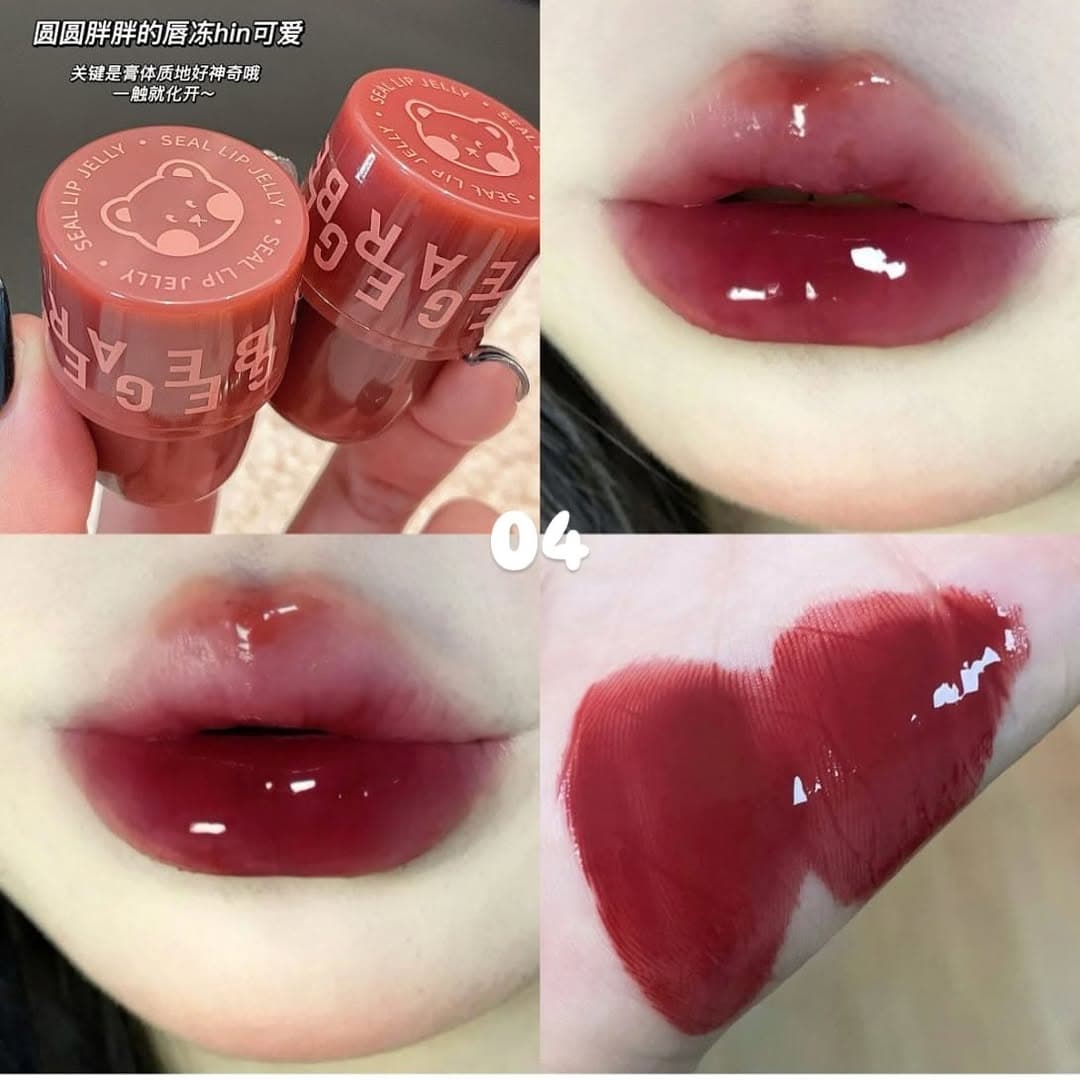 رژلب ژله ای خیس gege bear اوریجینال — تصویر ۶