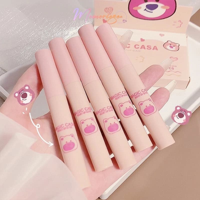 پک رژلب خرسی مات magic casa پک 5 تایی رژلب