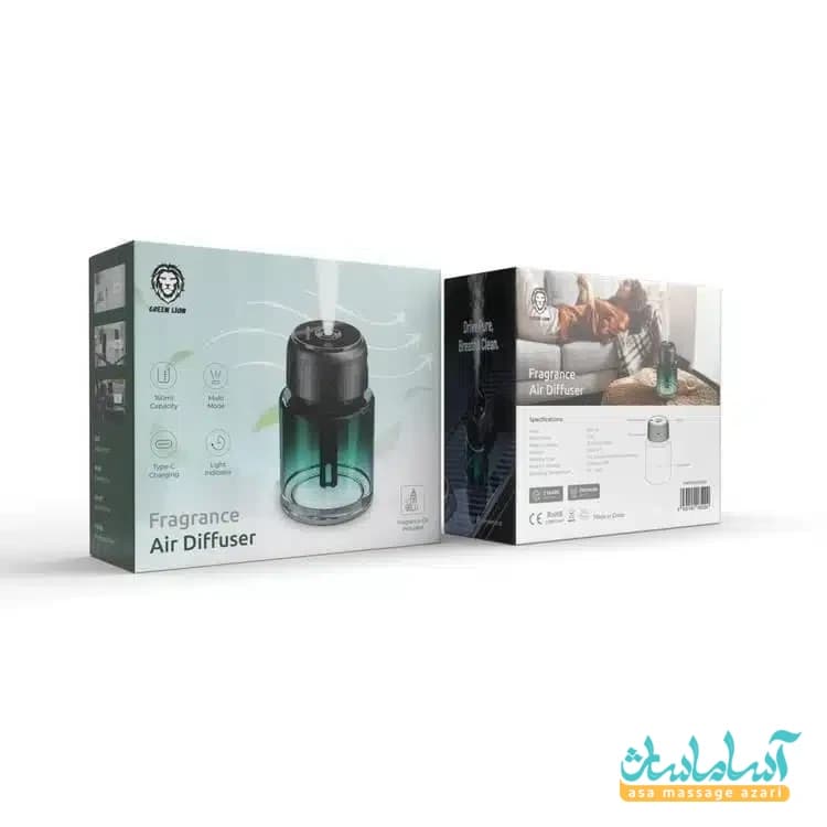 خوشبوکننده گرین لاین مدل Fragrance Air Diffuser حجم 160میلی لیتر✅ — تصویر ۴