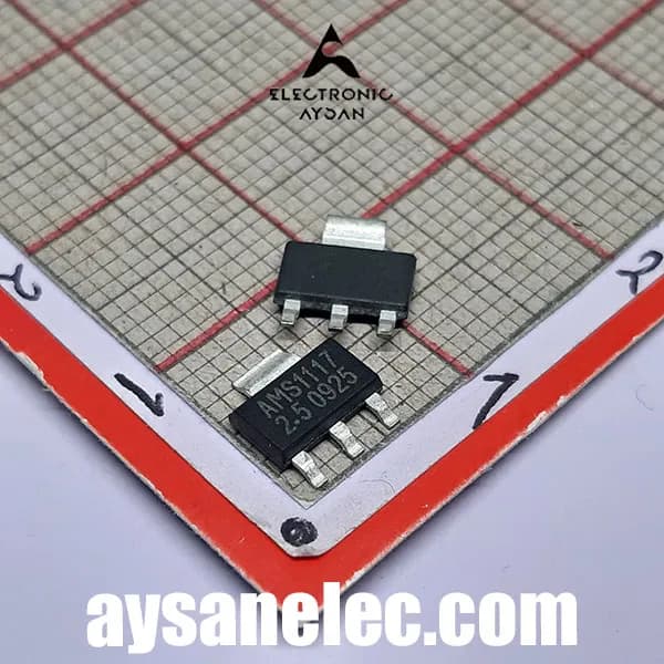آی سی IC LM1117 2.5V SOT89 SMD — تصویر ۲