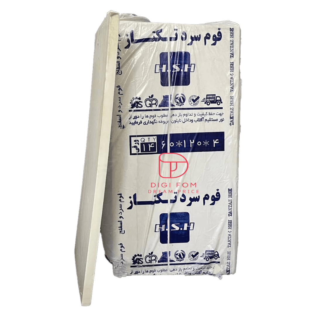 فوم سرد 60x120x4 تکتاز