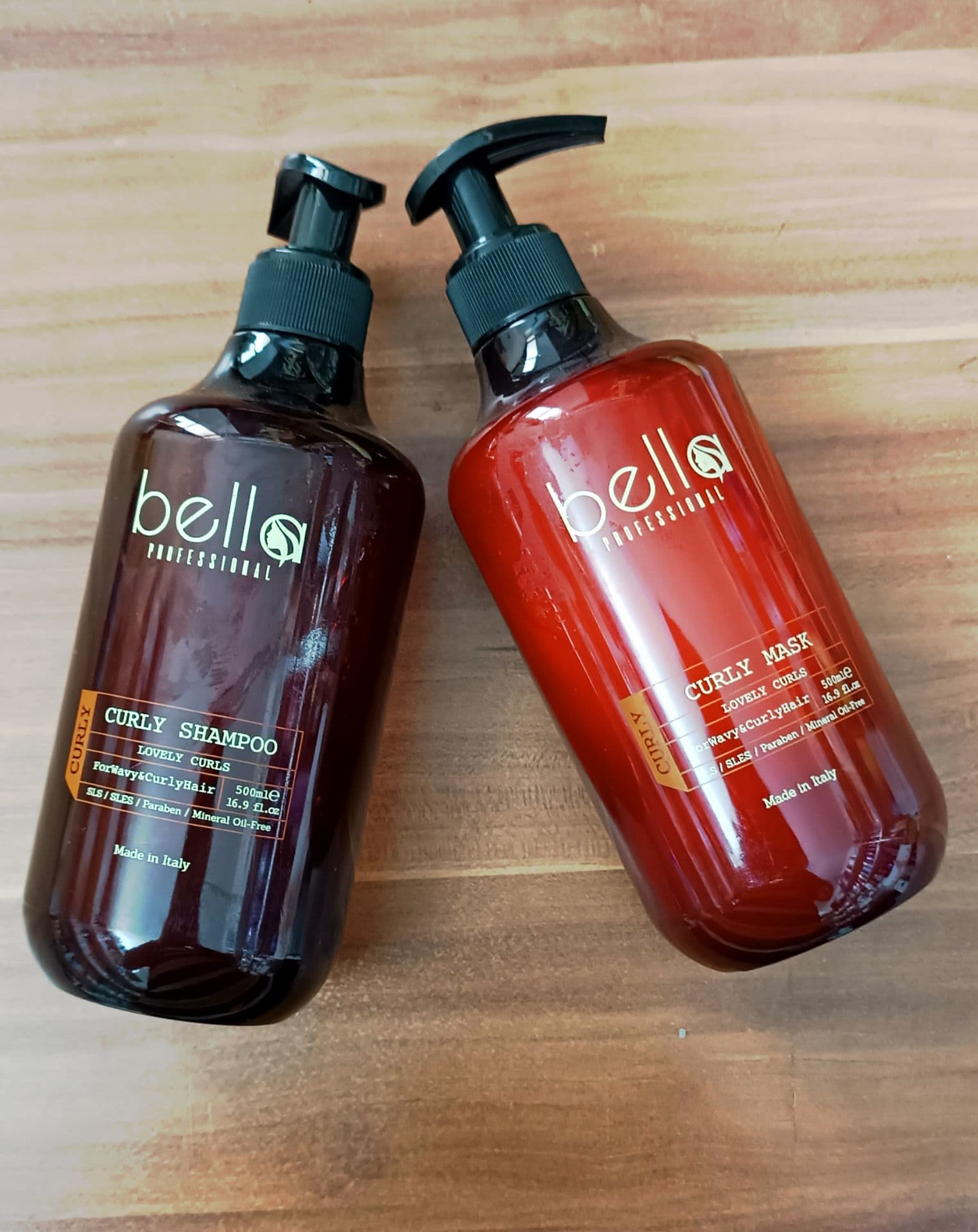 شامپو ماسک مخصوص مو فر بلا bella ایتالیایی — تصویر ۲