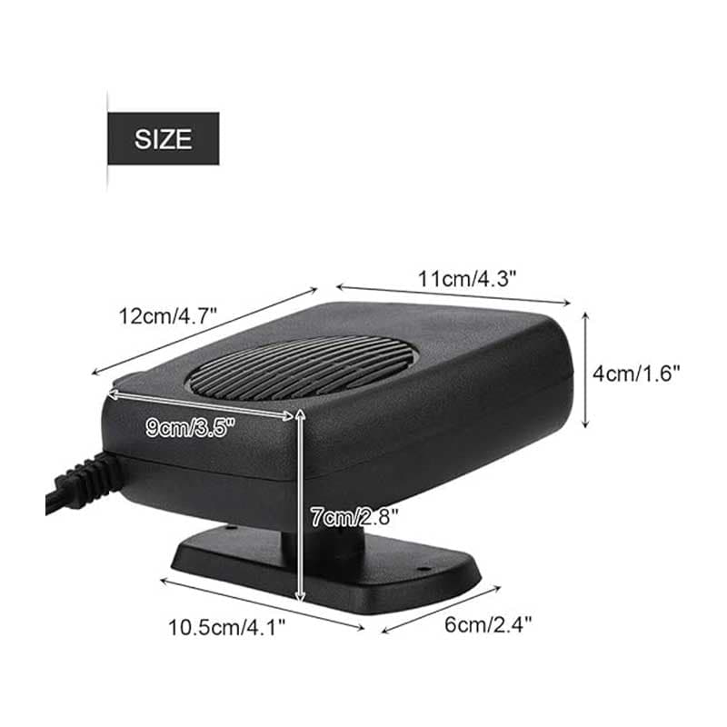 فن و بخاری فندکی ماشین Auto Heater مدلsj-006 — تصویر ۳