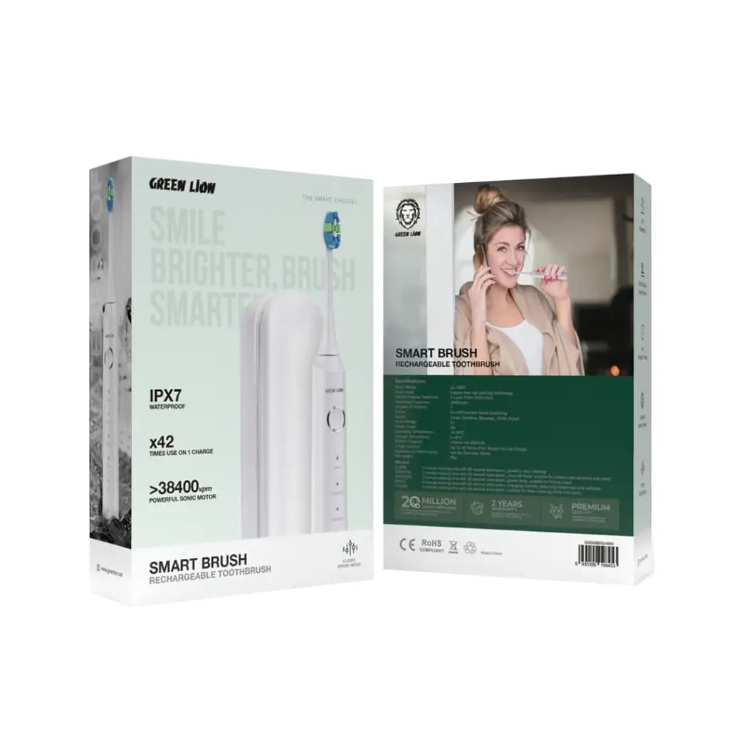 مسواک برقی هوشمند گرین لاین (Green Lion Smart Electric Toothbrush) — تصویر ۱۱