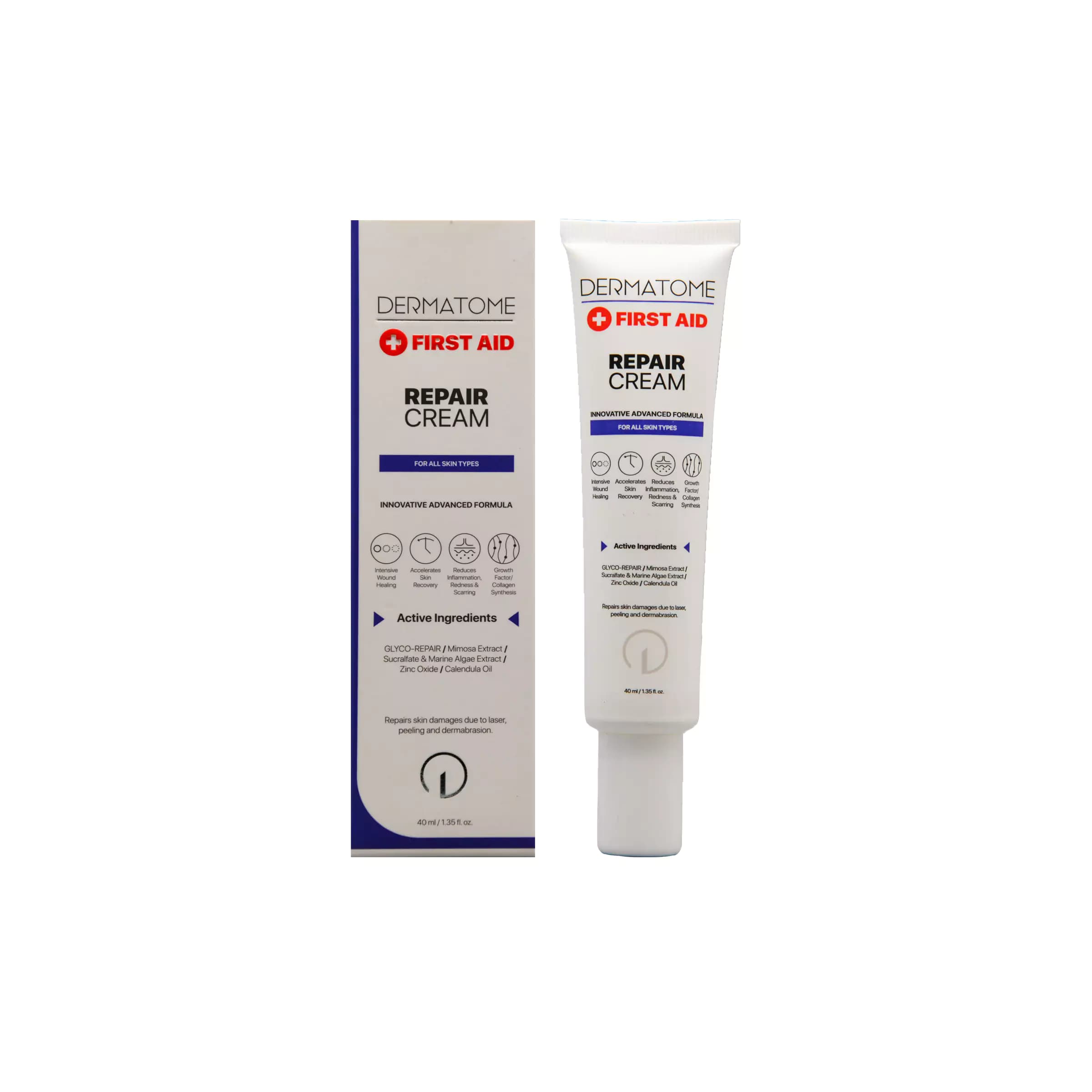 کرم ترمیم کننده درماتوم مدل First Aid حجم 40 میل