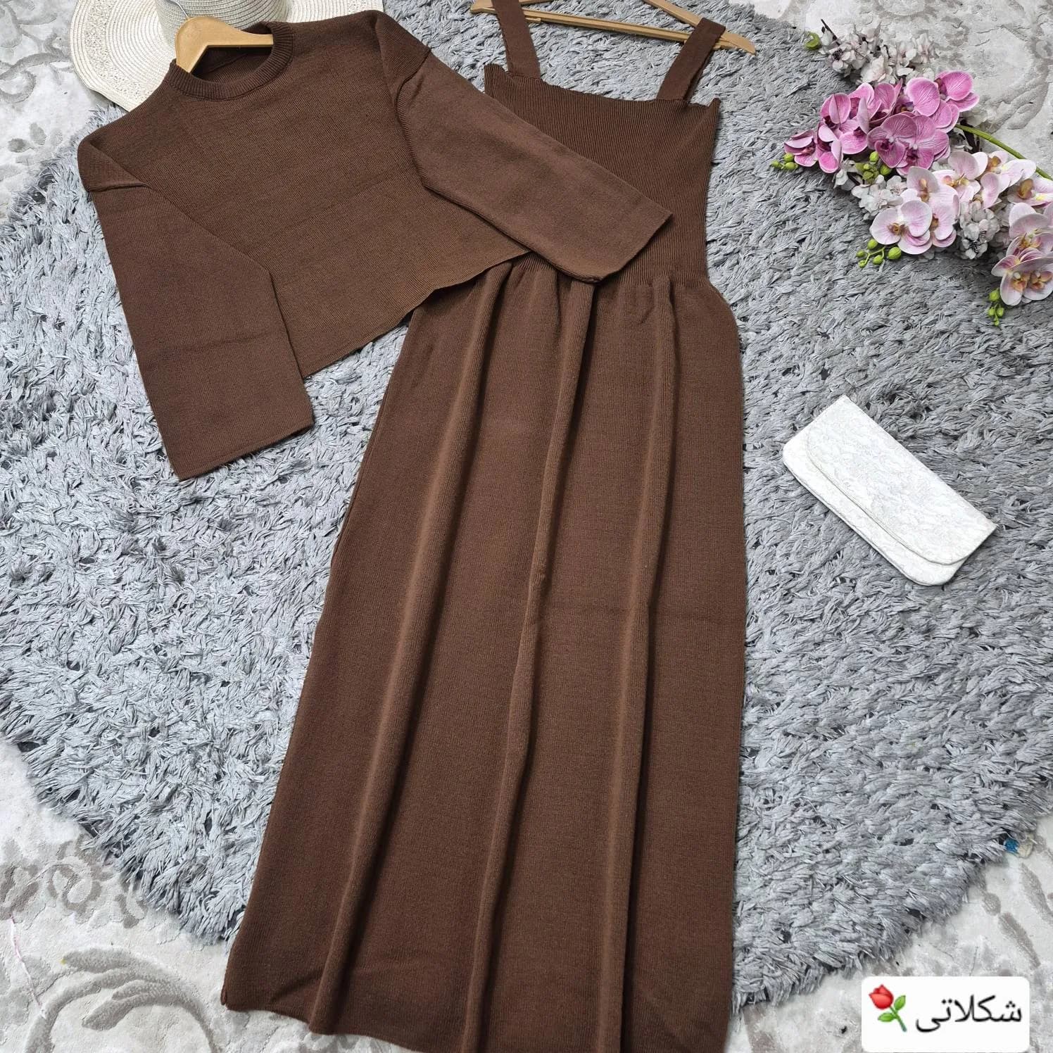 ست دو تیکه سارافون و رویه مدل رزیتا — تصویر ۷