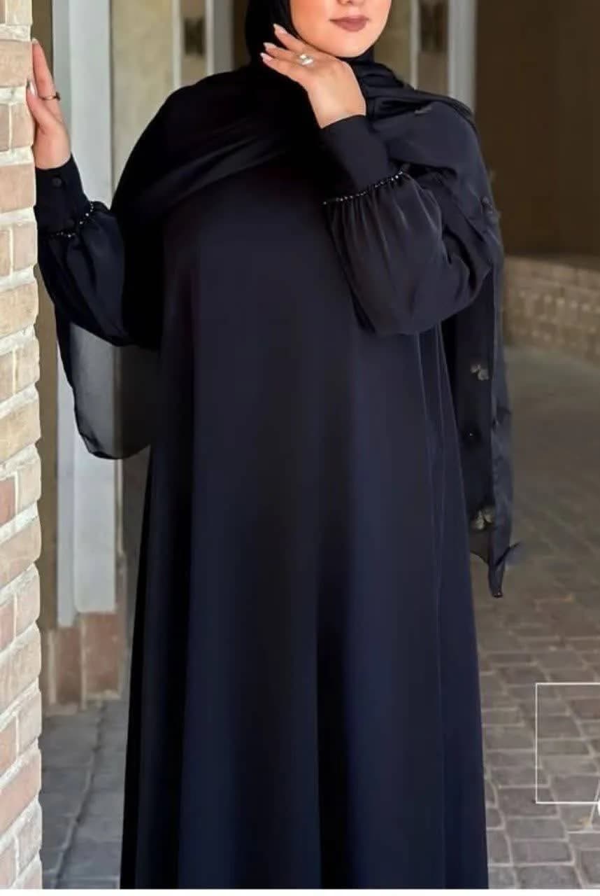 مانتو عبایی مروارید — تصویر ۳