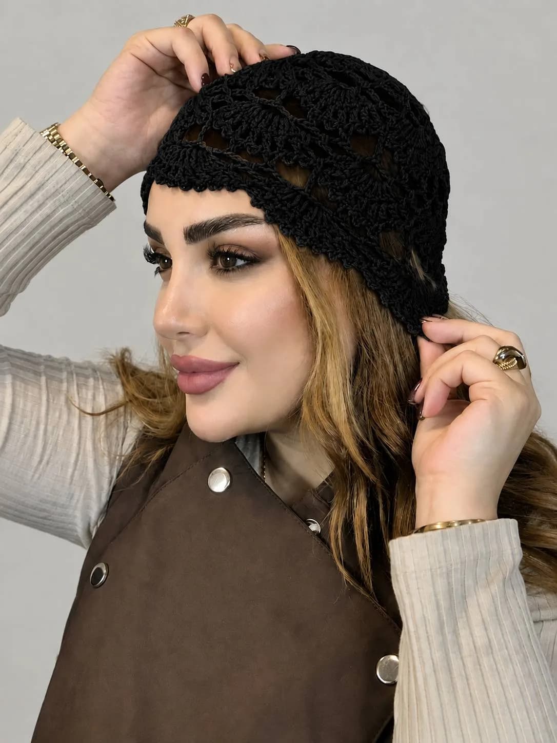 کلاه قلاب بافی — تصویر ۴