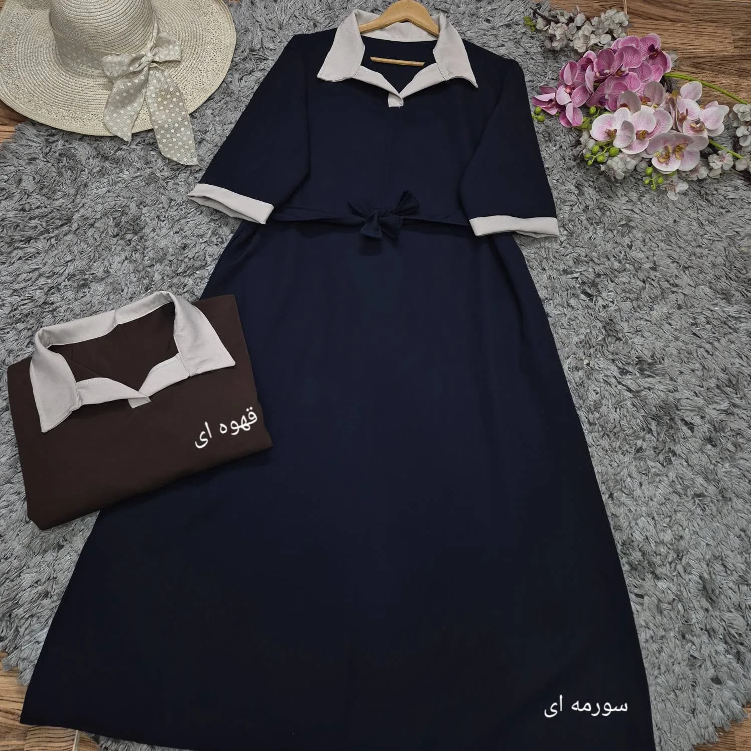 کفتان یقه شکاری مدل مارگارت — تصویر ۶