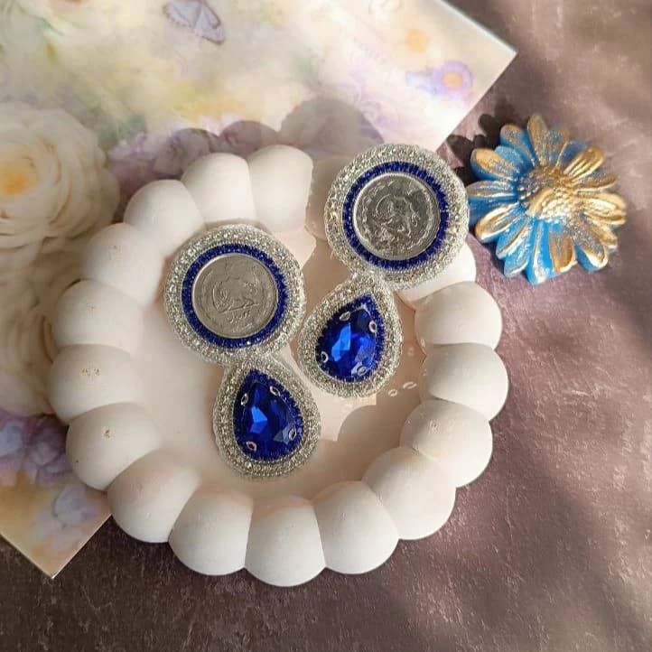 گوشواره جواهردوزی کد 2223