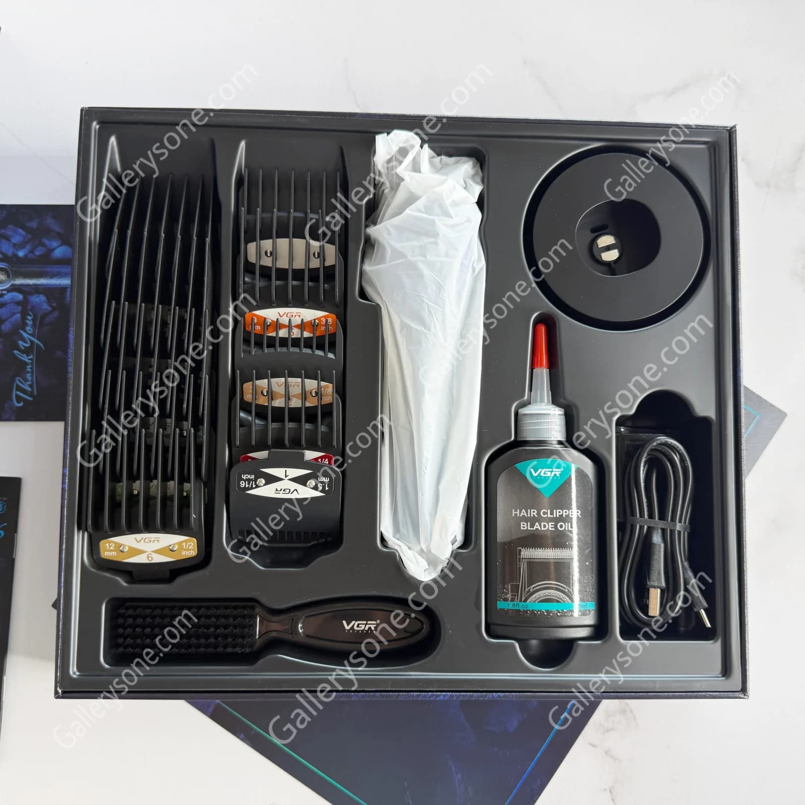 ماشین اصلاح حرفه ای سر و صورت وی جی آر مدل V-001 Blue edition — تصویر ۶