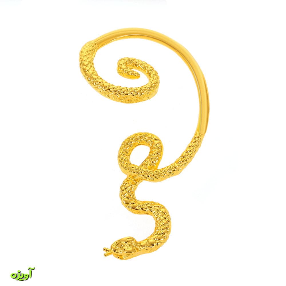 گوشواره ایرکاف مار کد 1084 — تصویر ۴