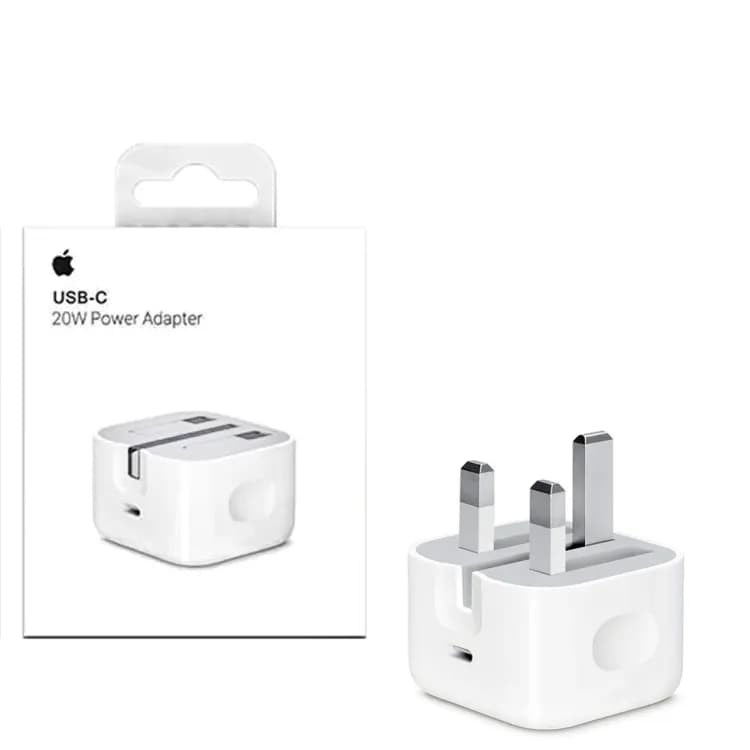 شارژر دیواری 20 وات اپل مدل Apple Adapter 20W اورجینال اصل — تصویر ۲