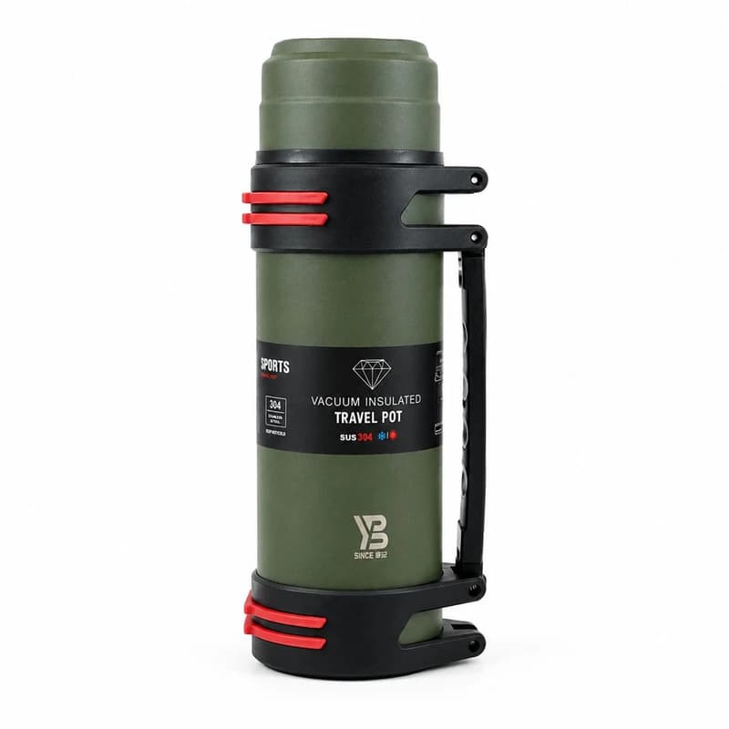 فلاسک کوهنوردی 2 لیتری YUBAO مدل YB-852 — تصویر ۵