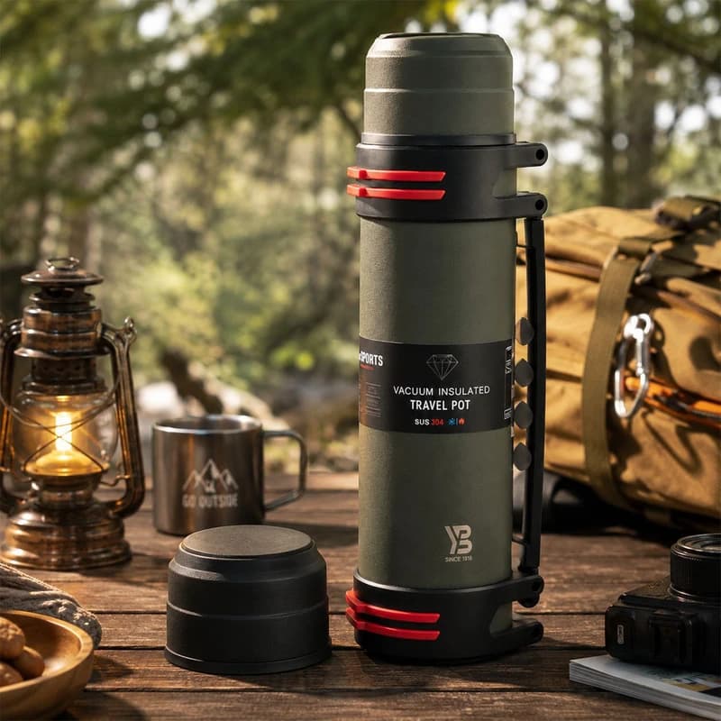 فلاسک کوهنوردی 2 لیتری YUBAO مدل YB-852 — تصویر ۱۰