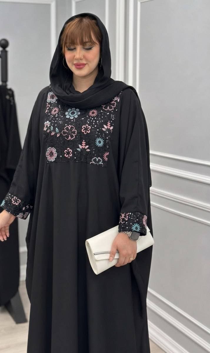 عبایی مجلسی مدل شبنم — تصویر ۷