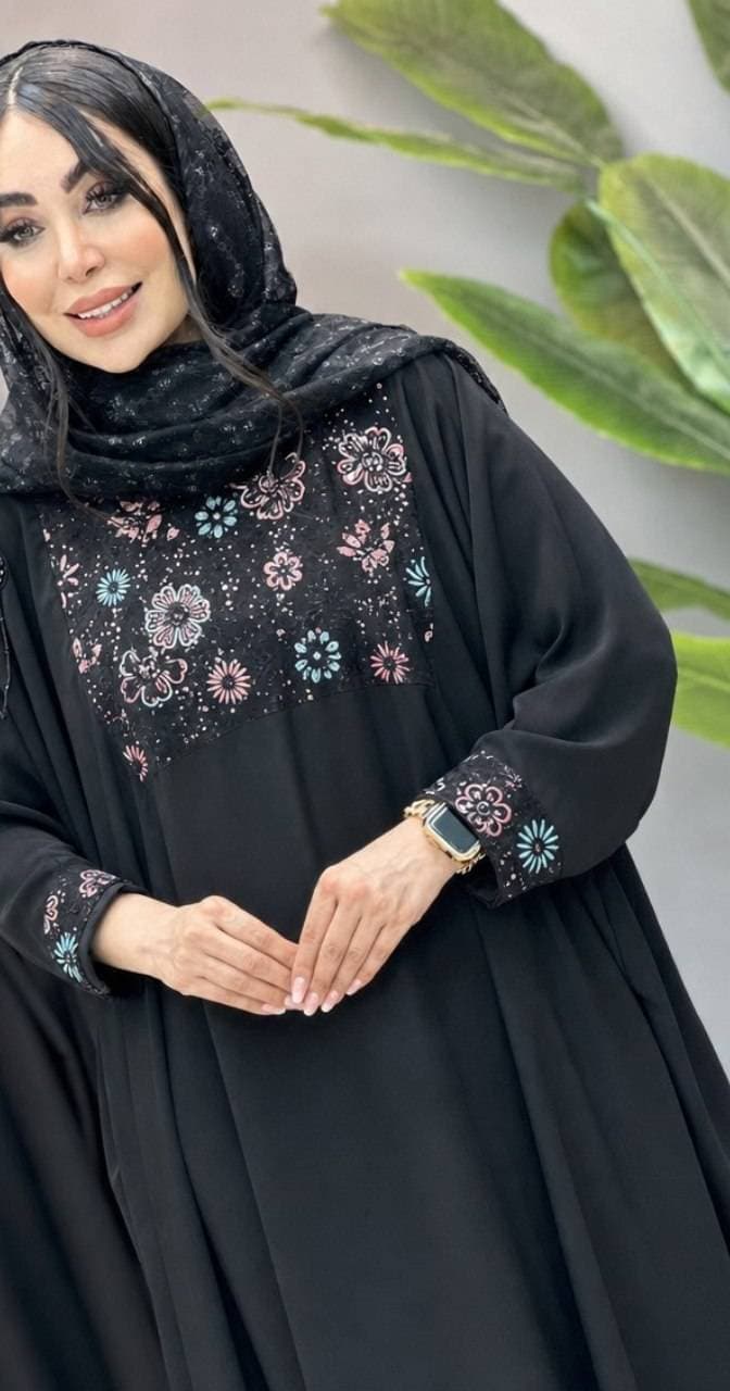 عبایی مجلسی مدل شبنم — تصویر ۲