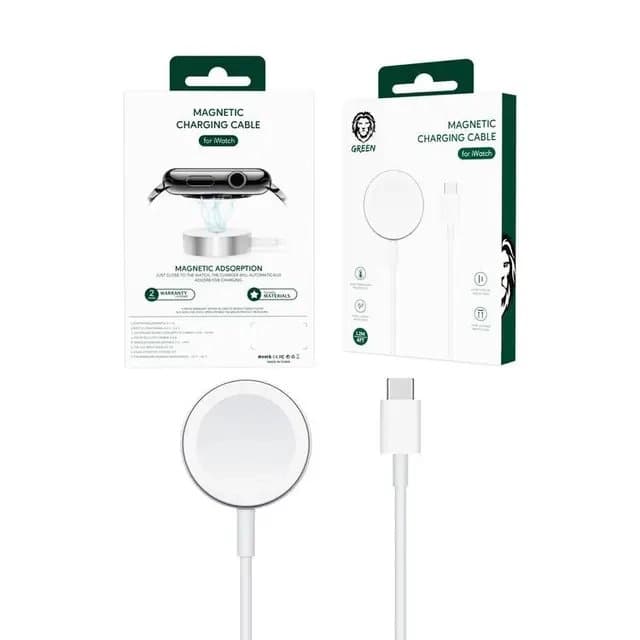 کابل Green Lion Magnetic Charging Cable 1.2M ( Type-C Interface ) for iWatch — تصویر ۳