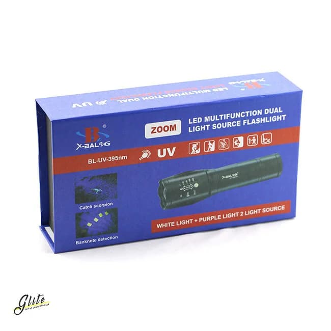 چراغ قوه یووی 395 نانومترBL-UV — تصویر ۲