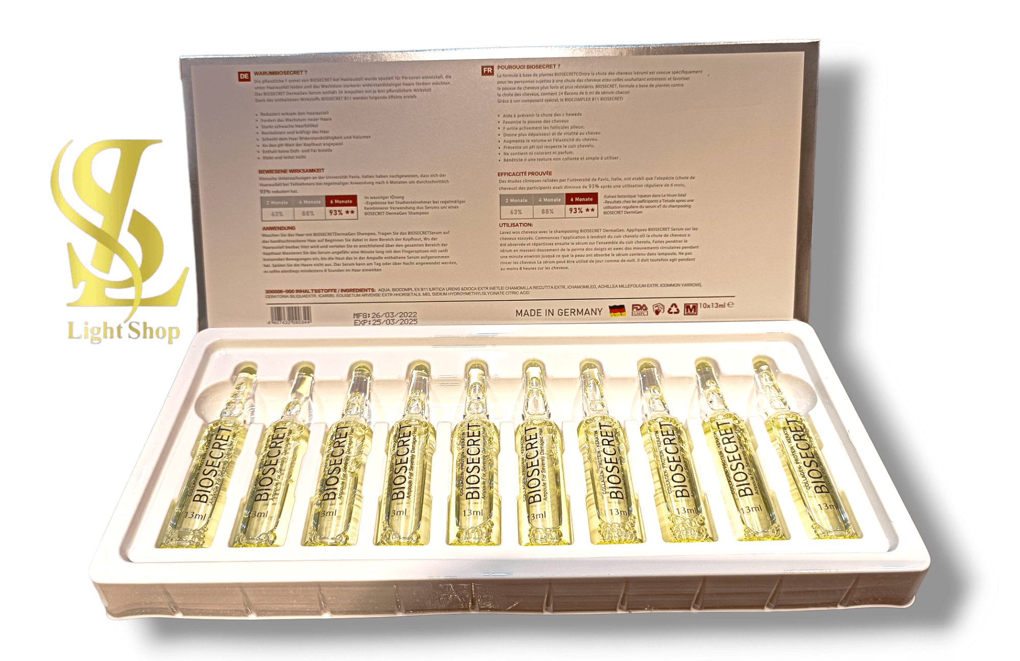 ویال مو بیوسکرت BIOSECRET — تصویر ۲