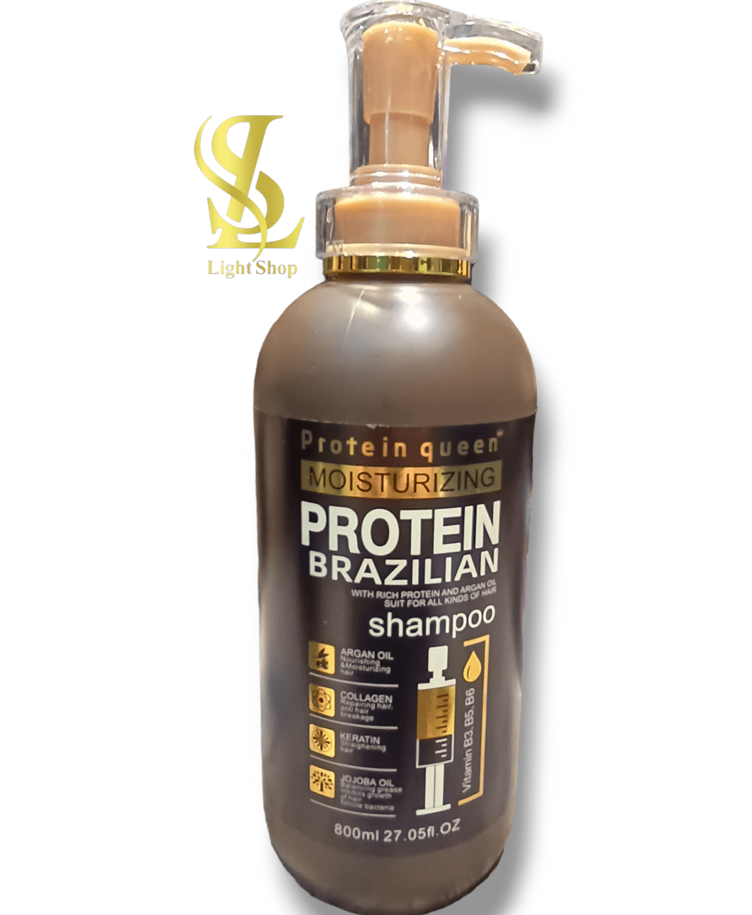 شامپو ماسک پروتئین کوئین فری سولفات protein queen — تصویر ۲
