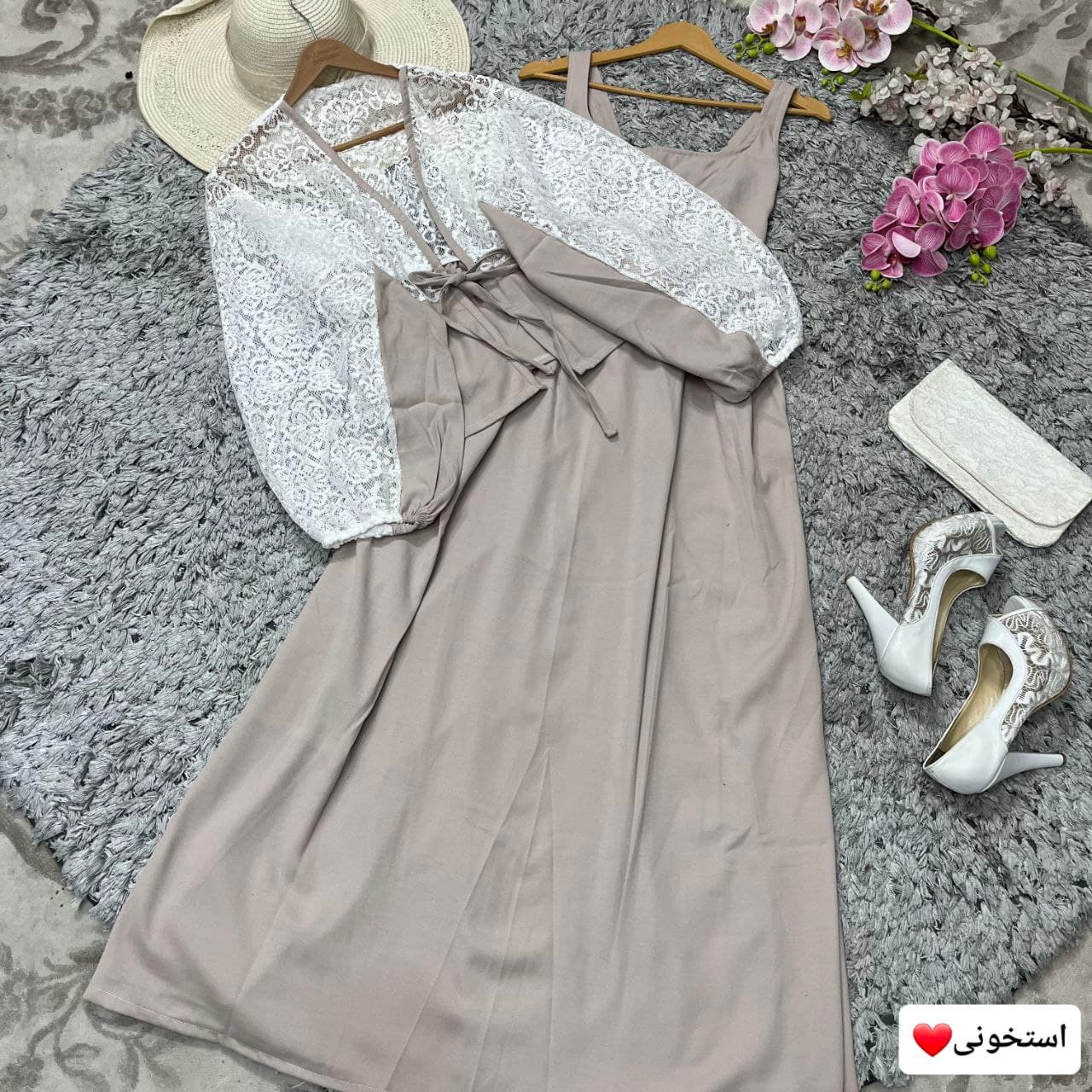 دوتیکه مدل رزگل (سارافون و رویه) — تصویر ۷