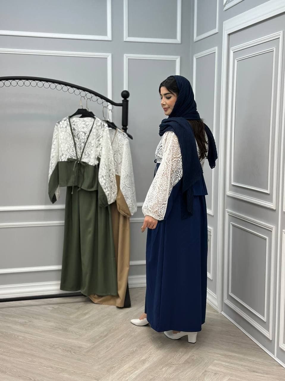 دوتیکه مدل رزگل (سارافون و رویه) — تصویر ۵