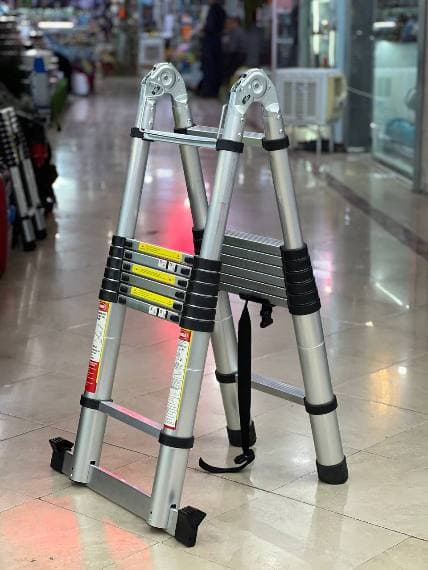 نردبان تلسکوپی دوطرفه 2.50 متر — تصویر ۶