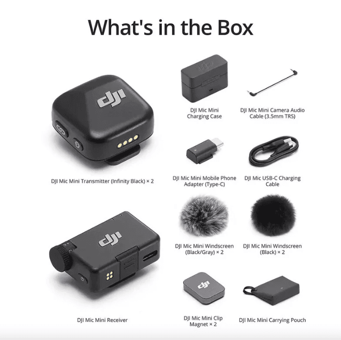 میکروفن دی جی آی dji mic mini — تصویر ۱۰